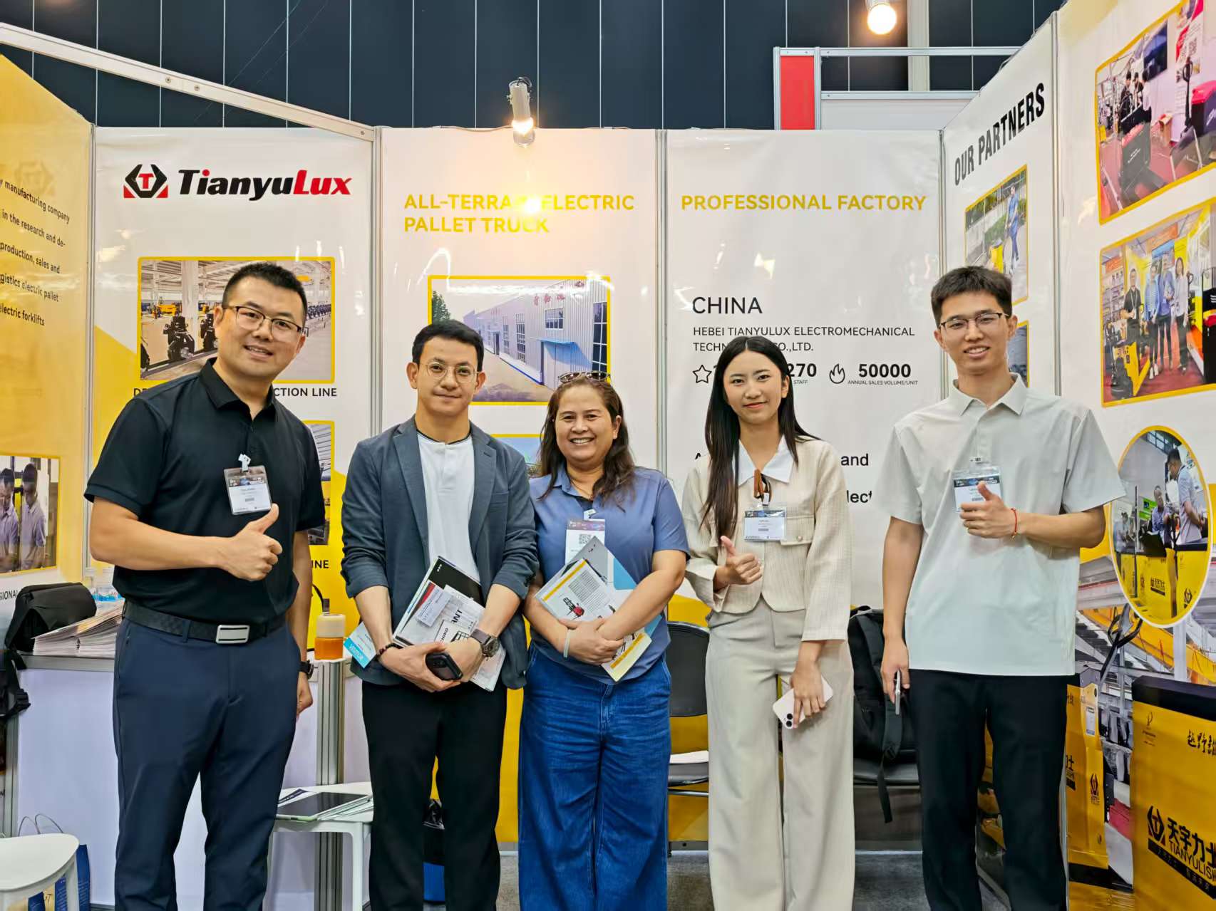TianyuLux z Hebei debiutuje na targach TILOG - LOGISTIX 2025