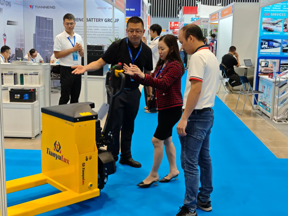 Hebei TianyuLux Electromechanical Technology Co., Ltd. Debuts at VILOG 2025, Empowering Southeast Asia’s Warehousing & Logistics Green Upgrade with Professional Lithium Material Handling Equipment